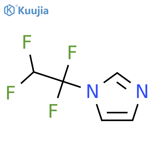 1-(1,1,2,2-tetrafluoroethyl)-1H-Imidazole structure