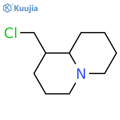 1-(chloromethyl)octahydro-2H-quinolizine structure