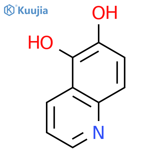 5,6-Quinolinediol structure