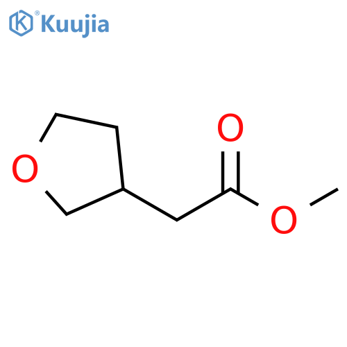 methyl 2-(oxolan-3-yl)acetate structure