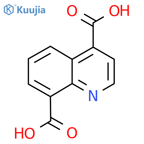 Quinoline-4,8-dicarboxylic acid structure