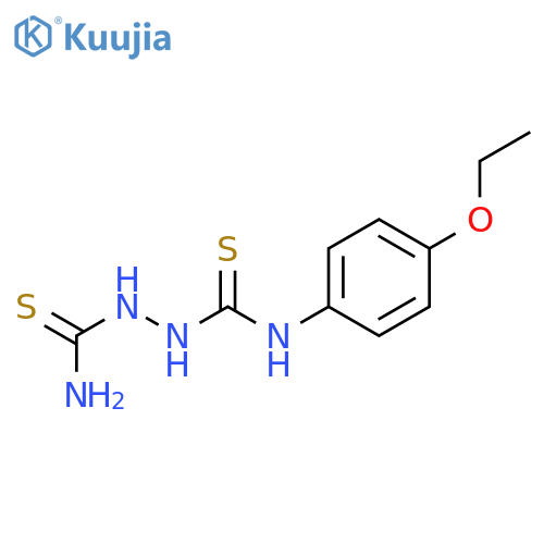1,2-Hydrazinedicarbothioamide, N-(4-ethoxyphenyl)- structure