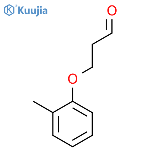 3-(2-methylphenoxy)propanal structure