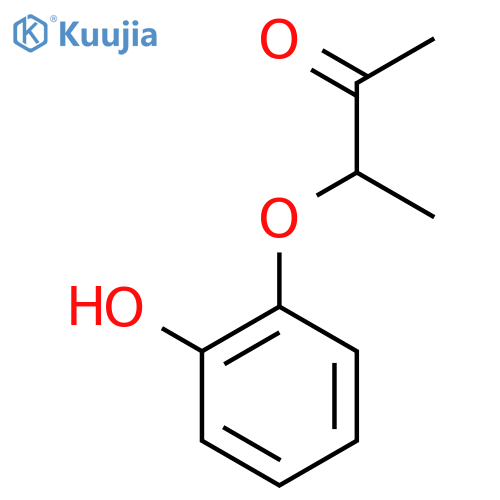3-(2-Hydroxyphenoxy)-2-butanone structure