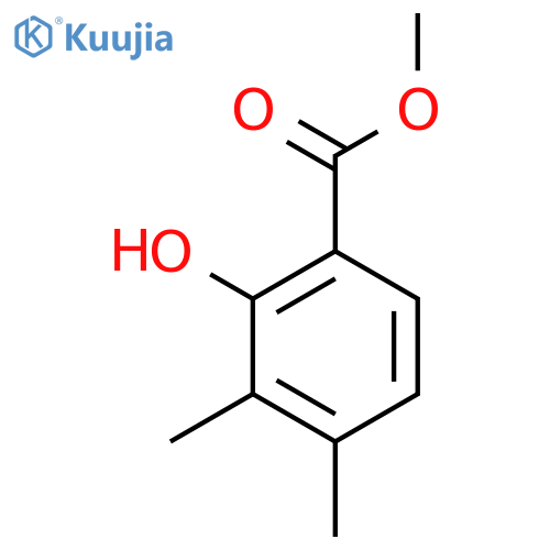 Methyl 2-hydroxy-3,4-dimethylbenzoate structure