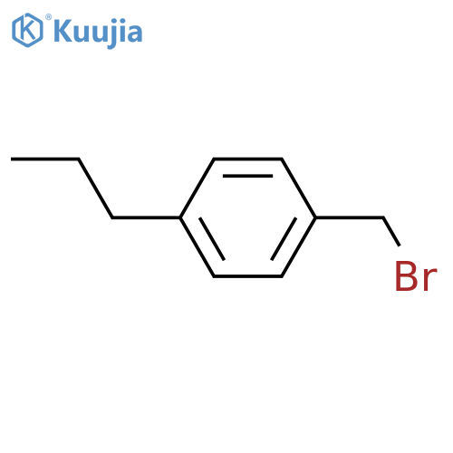 1-(Bromomethyl)-4-propylbenzene structure