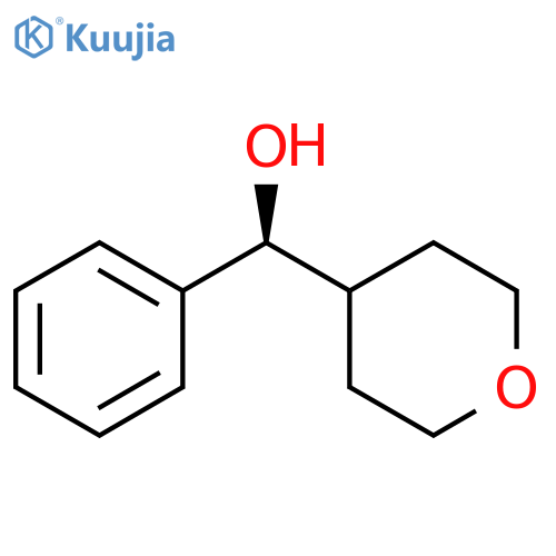 (S)-(oxan-4-yl)(phenyl)methanol structure