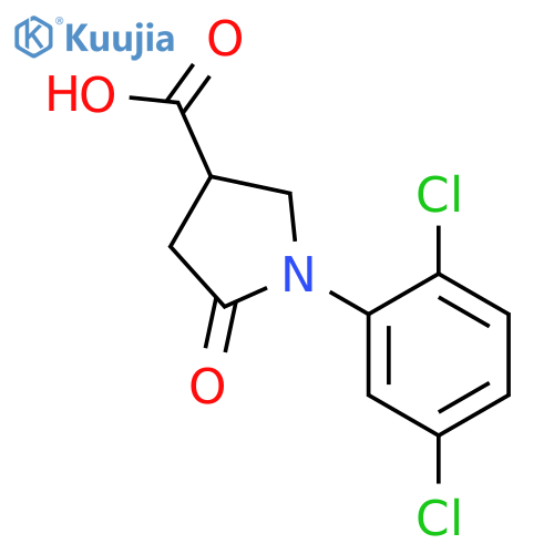 1-(2,5-Dichlorophenyl)-5-oxopyrrolidine-3-carboxylic Acid structure