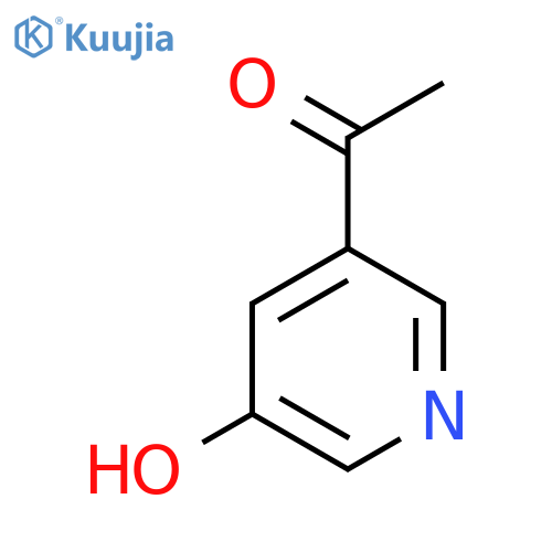 1-(5-Hydroxypyridin-3-yl)ethanone structure