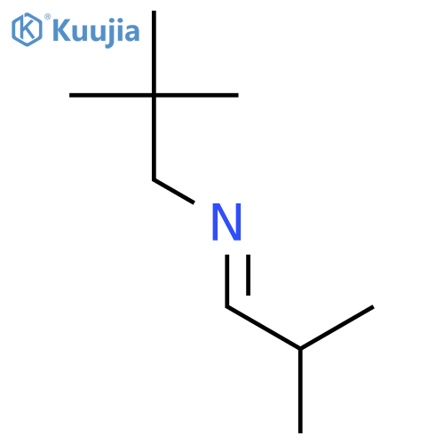 1-PROPANAMINE, 2,2-DIMETHYL-N-(2-METHYLPROPYLIDENE)-, (E)- structure