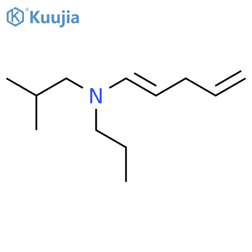 1,4-Pentadien-1-amine, N-(2-methylpropyl)-N-propyl- structure