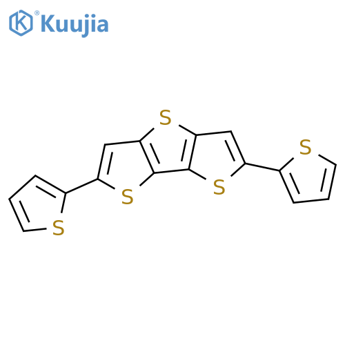 2,6-Di(thiophen-2-yl)dithieno[3,2-b:2',3'-d]thiophene structure