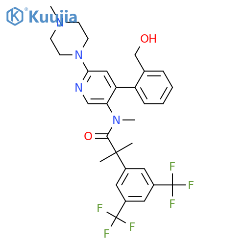 Monohydroxy Netupitant structure