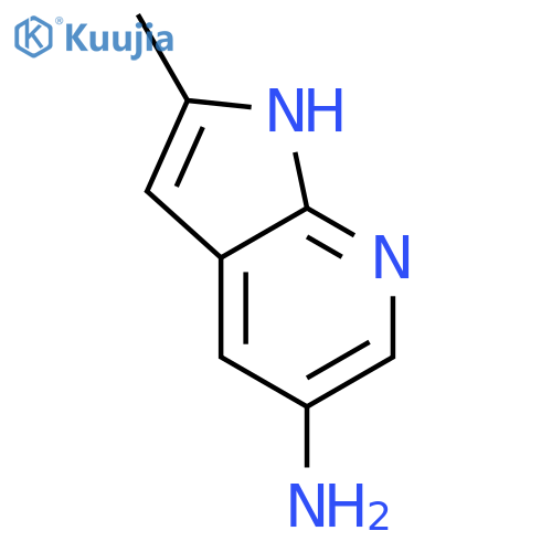 2-Methyl-1H-pyrrolo[2,3-b]pyridin-5-amine structure
