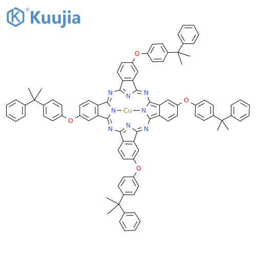 COPPER(II) TETRAKIS(4-CUMYLPHENOXY)- structure