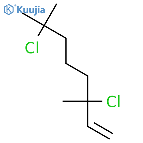 1-Octene, 3,7-dichloro-3,7-dimethyl- structure
