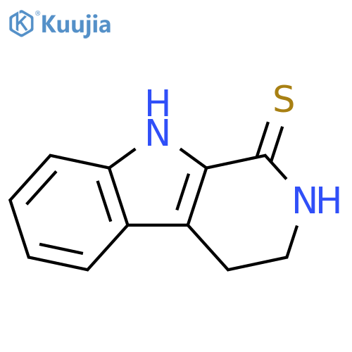 2,3,4,9-tetrahydro-1H-Pyrido[3,4-b]indole-1-thione structure