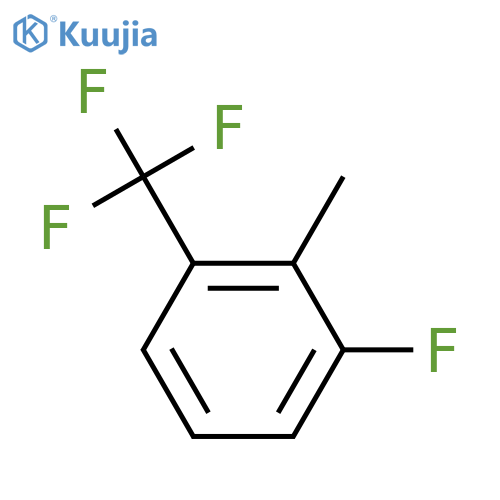 3-Fluoro-2-methylbenzotrifluoride structure