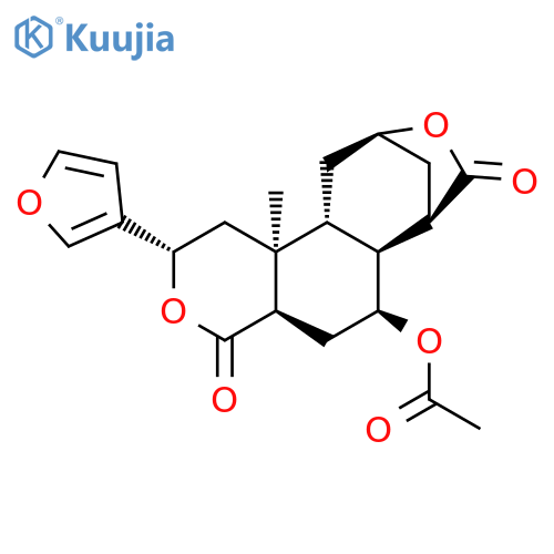 8-Epidiosbulbin E acetate structure