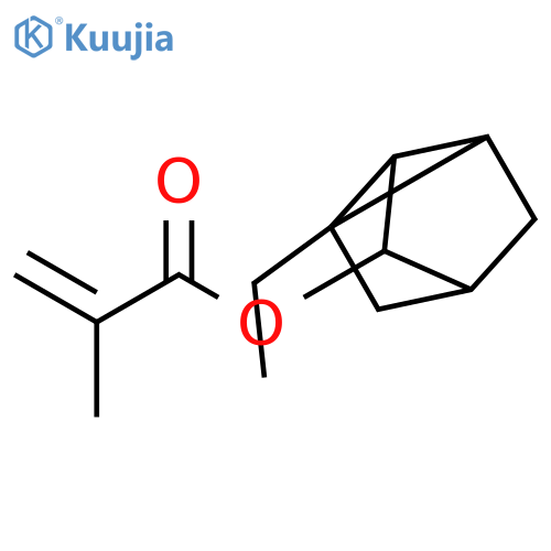2-Propenoic acid, 2-methyl-, 1-ethyltricyclo[2.2.1.02,6]hept-3-yl ester structure