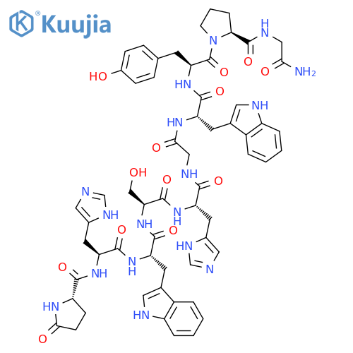 Luteinizinghormone-releasing factor II (chicken) (9CI) structure