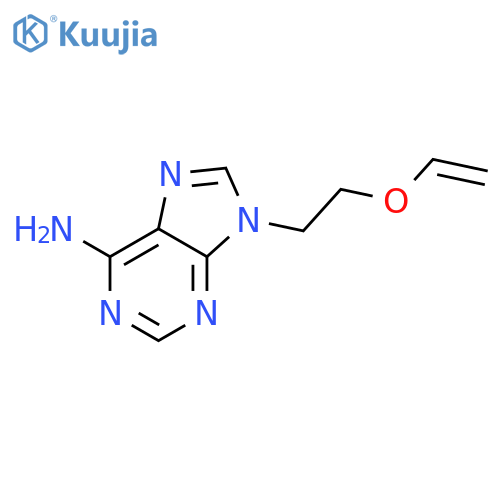 9H-Purin-6-amine, 9-[2-(ethenyloxy)ethyl]- structure