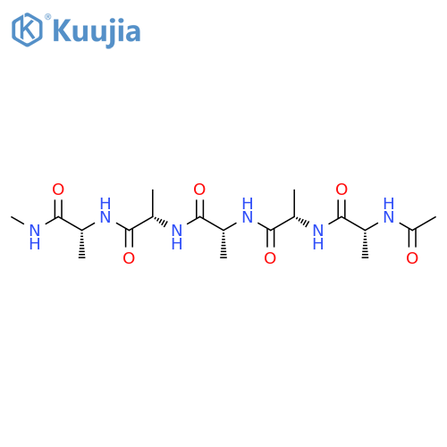 D-ALANINAMIDE, N-ACETYL-D-ALANYL-L-ALANYL-D-ALANYL-L-ALANYL-N-METHYL- structure