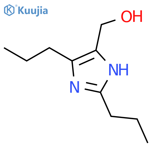1H-IMIDAZOLE-4-METHANOL, 2,5-DIPROPYL- structure