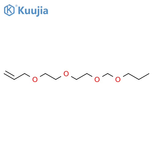 4,6,9,12-TETRAOXAPENTADEC-14-ENE structure