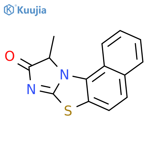 Imidazo[2,1-b]naphtho[1,2-d]thiazol-9(10H)-one, 10-methyl- structure