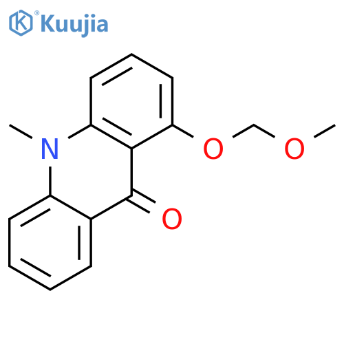 9(10H)-Acridinone, 1-(methoxymethoxy)-10-methyl- structure