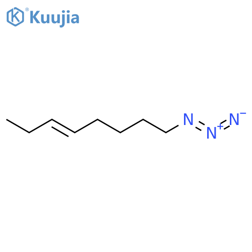3-Octene, 8-azido-, (E)- structure