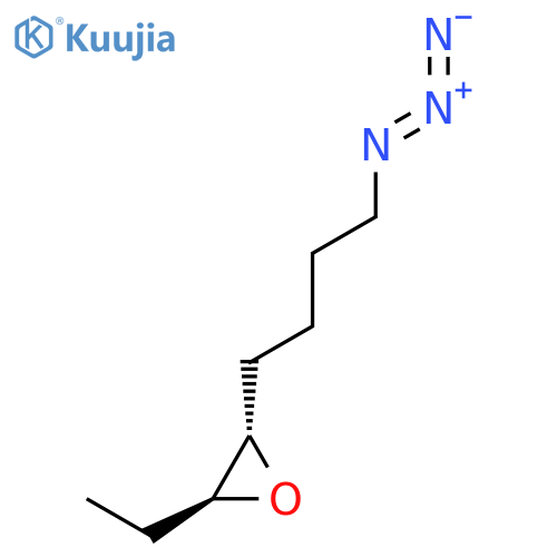OXIRANE, 2-(4-AZIDOBUTYL)-3-ETHYL-, TRANS- structure