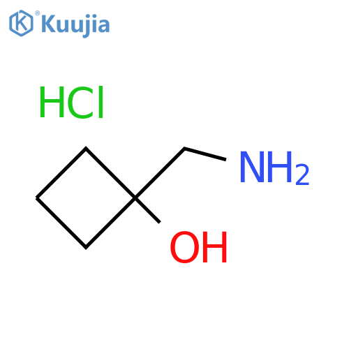 1-(Aminomethyl)cyclobutanol hydrochloride structure