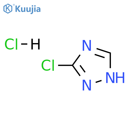 3-chloro-1H-1,2,4-triazole hydrochloride structure