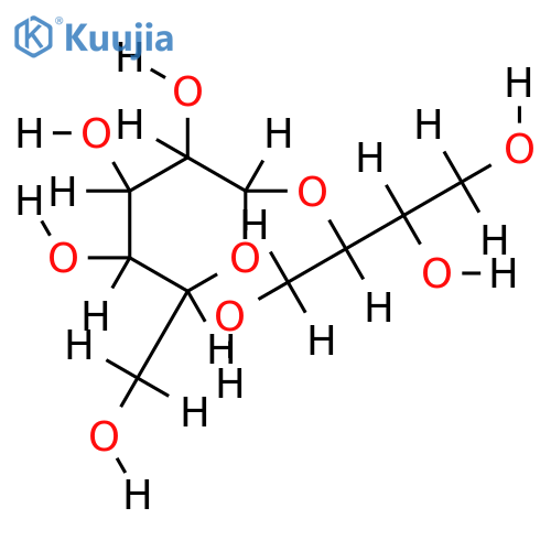 2-O-beta-Galactopyranosyl-L-erythritol structure