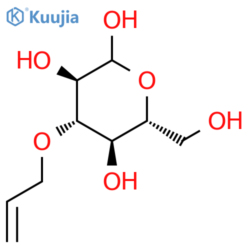 D-Glucopyranose, 3-O-2-propenyl- structure