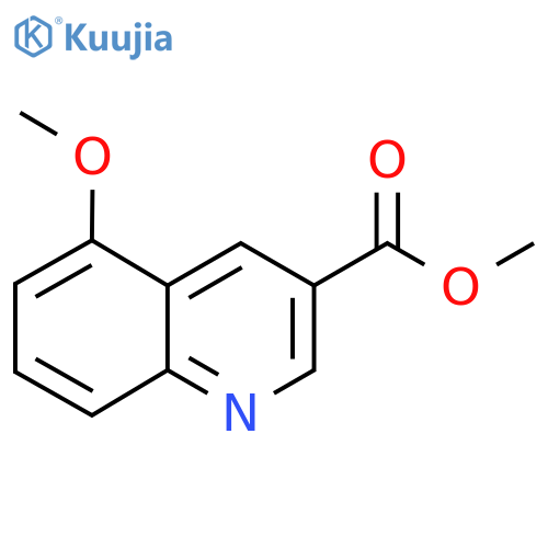 Methyl 5-methoxyquinoline-3-carboxylate structure