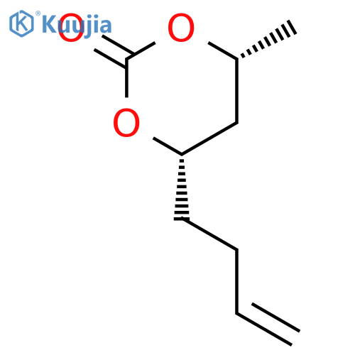 1,3-DIOXAN-2-ONE, 4-(3-BUTENYL)-6-METHYL-, (4S-CIS)- structure
