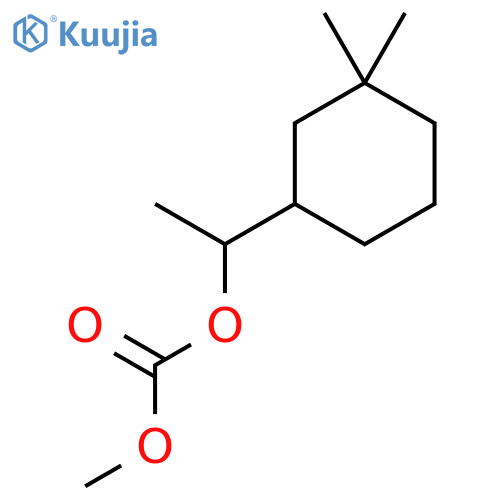 1-(3,3-Dimethylcyclohexyl)ethyl methyl carbonate structure