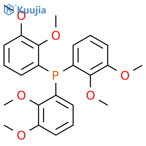 Phosphine, tris(2,3-dimethoxyphenyl)- structure