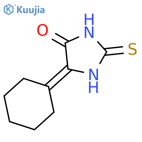 4-Imidazolidinone, 5-cyclohexylidene-2-thioxo- structure