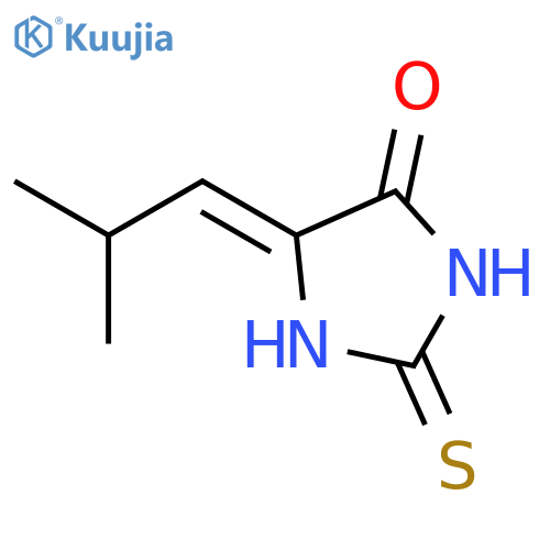 5-(2-Methylpropylidene)-2-sulfanylideneimidazolidin-4-one structure