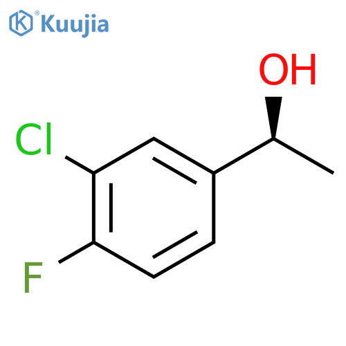 (1S)-1-(3-chloro-4-fluorophenyl)ethan-1-ol structure