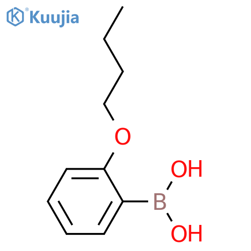 2-Butoxyphenylboronic acid structure