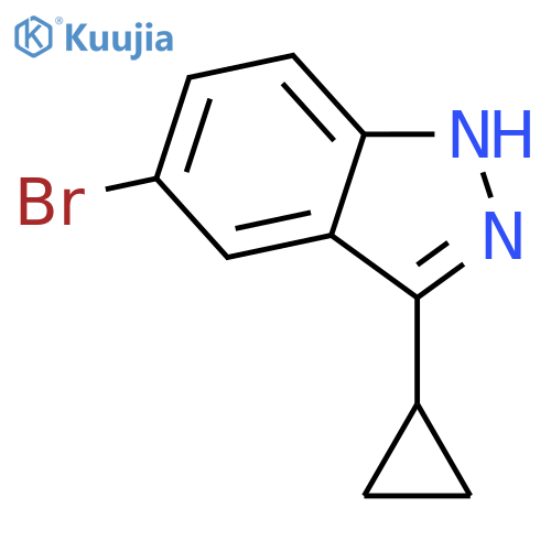 5-Bromo-3-cyclopropyl-1H-indazole structure