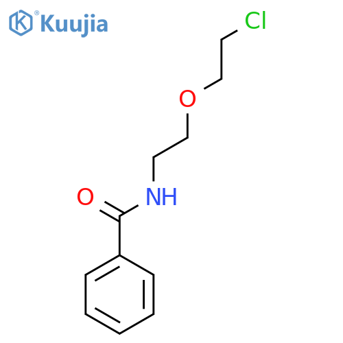 BENZAMIDE, N-[2-(2-CHLOROETHOXY)ETHYL]- structure