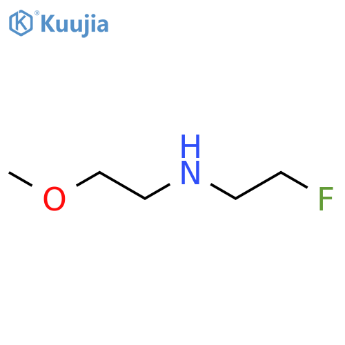(2-fluoroethyl)(2-methoxyethyl)amine structure