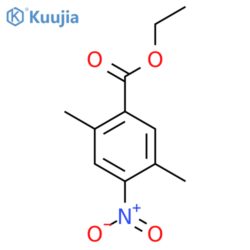 Ethyl 2,5-dimethyl-4-nitrobenzoate structure