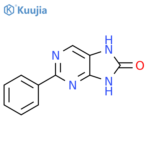 7,9-dihydro-2-phenyl-8H-Purin-8-one structure
